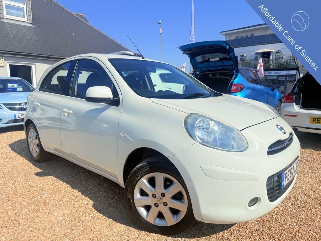 Nissan Micra 1L Acenta White