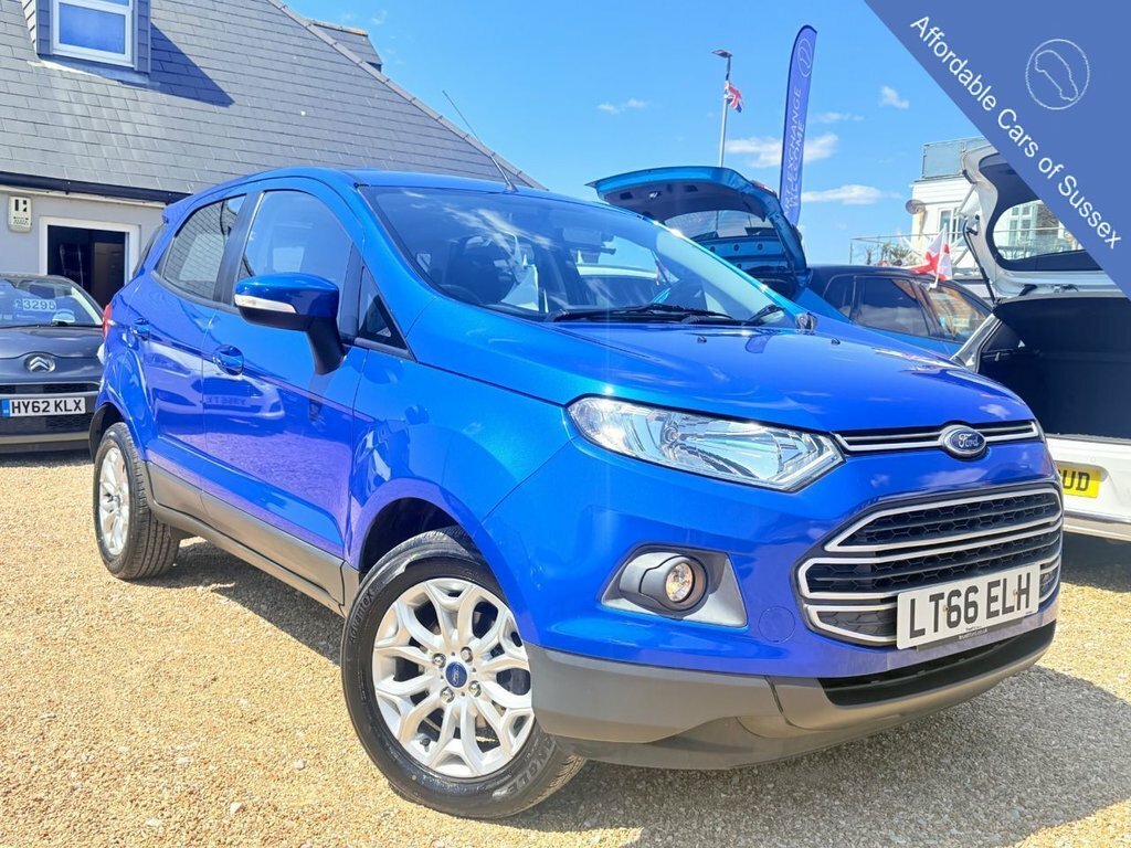 Ford Ecosport 1L Zetec Blue