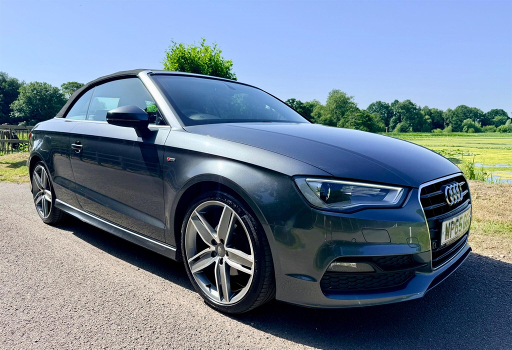 Audi Cabriolet 1.4 Tfsi Cod S Line Euro 6 Ss Grey #2