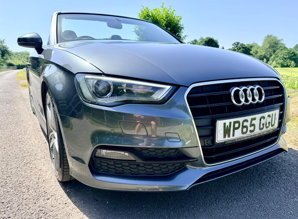 Audi Cabriolet 1.4 Tfsi Cod S Line Euro 6 Ss Grey #3