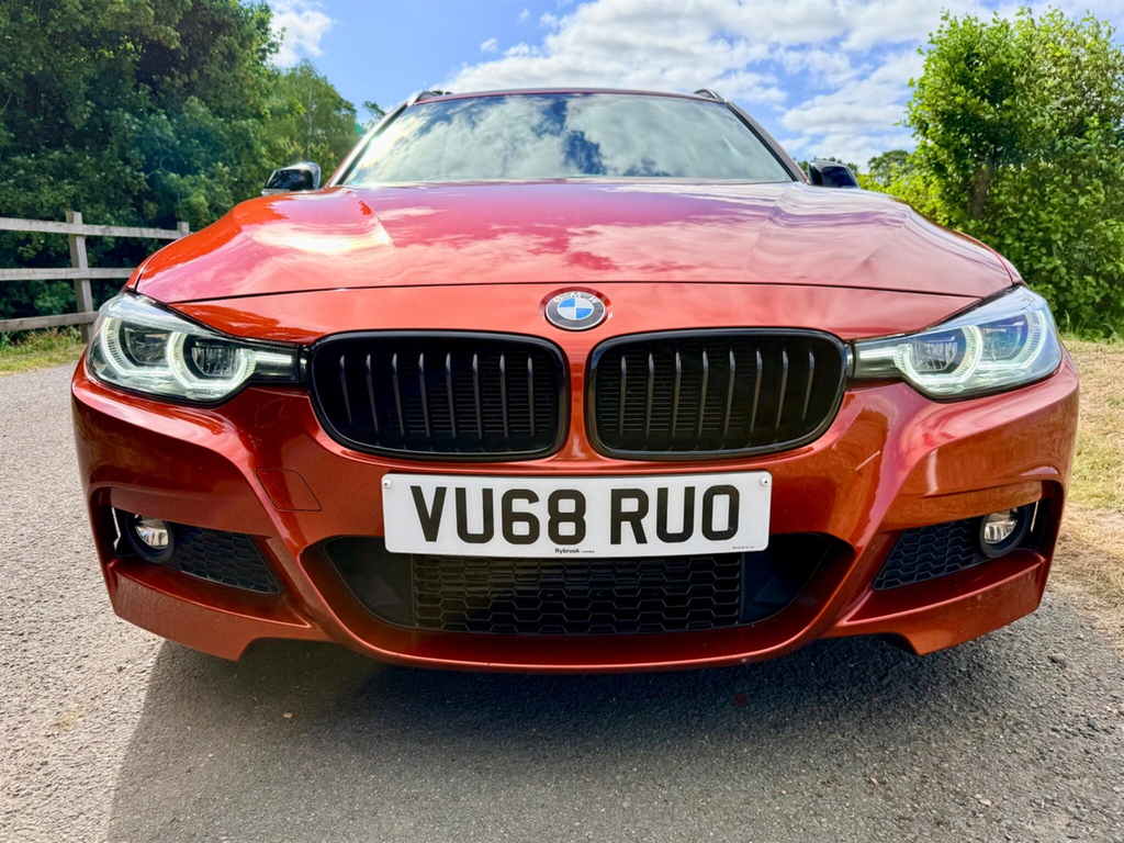 BMW 3 Series 2.0 M Sport Shadow Edition Touring Euro 6 S VU68RUO Orange #4