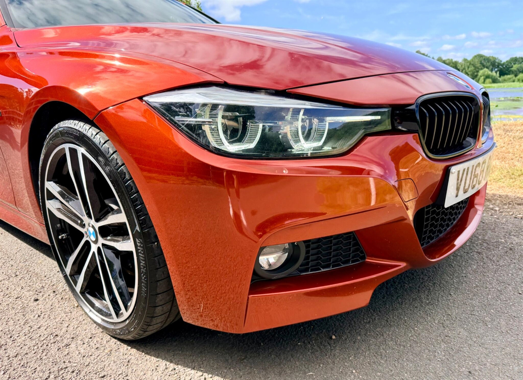 BMW 3 Series 2.0 M Sport Shadow Edition Touring Euro 6 S VU68RUO Orange #3