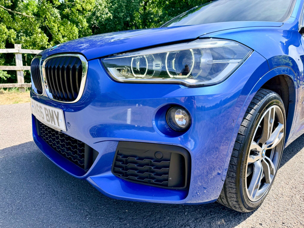 BMW X1 2.0 20D M Sport Xdrive Euro 6 Ss SA66BMY Blue #6
