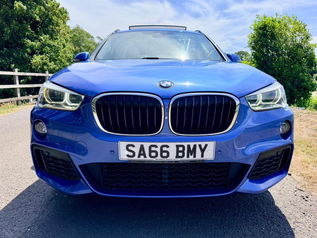 BMW X1 2.0 20D M Sport Xdrive Euro 6 Ss SA66BMY Blue #4