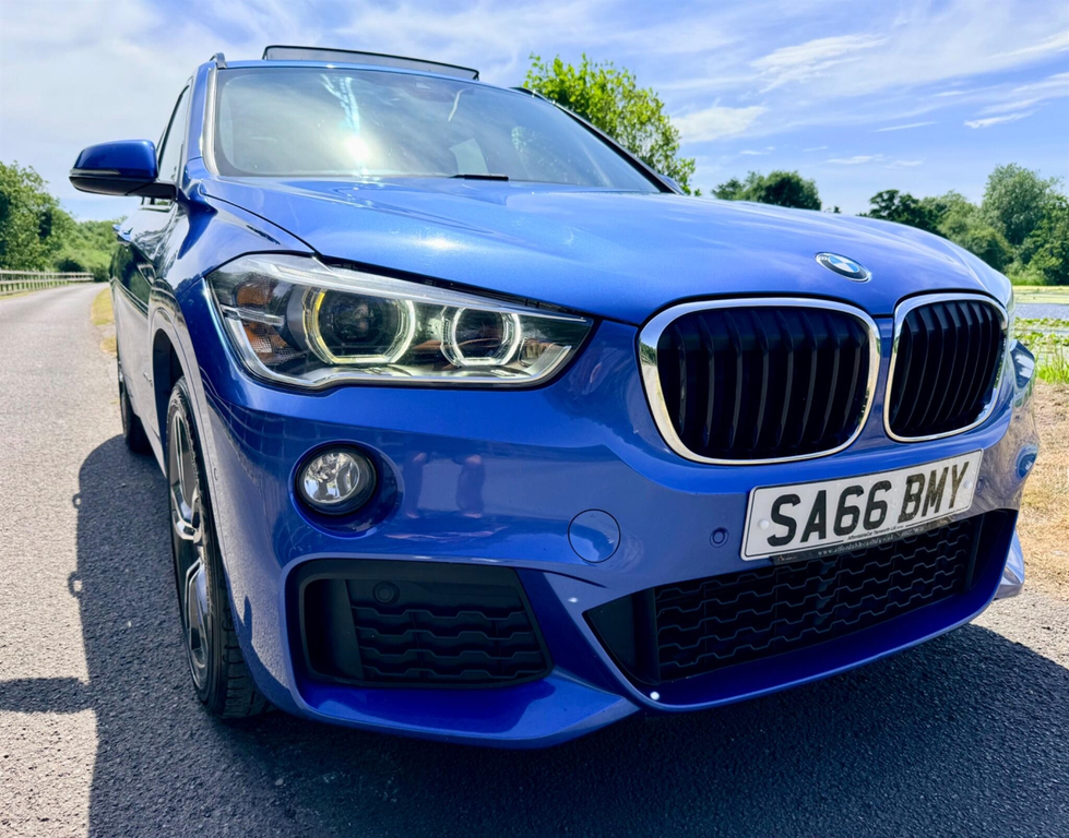 BMW X1 2.0 20D M Sport Xdrive Euro 6 Ss SA66BMY Blue #2