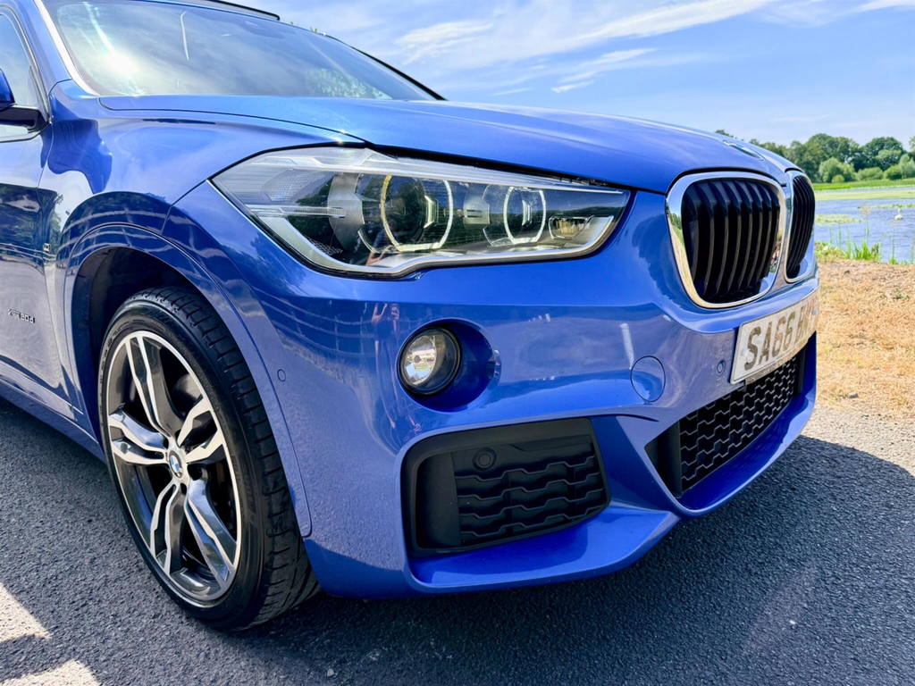 BMW X1 2.0 20D M Sport Xdrive Euro 6 Ss SA66BMY Blue #3