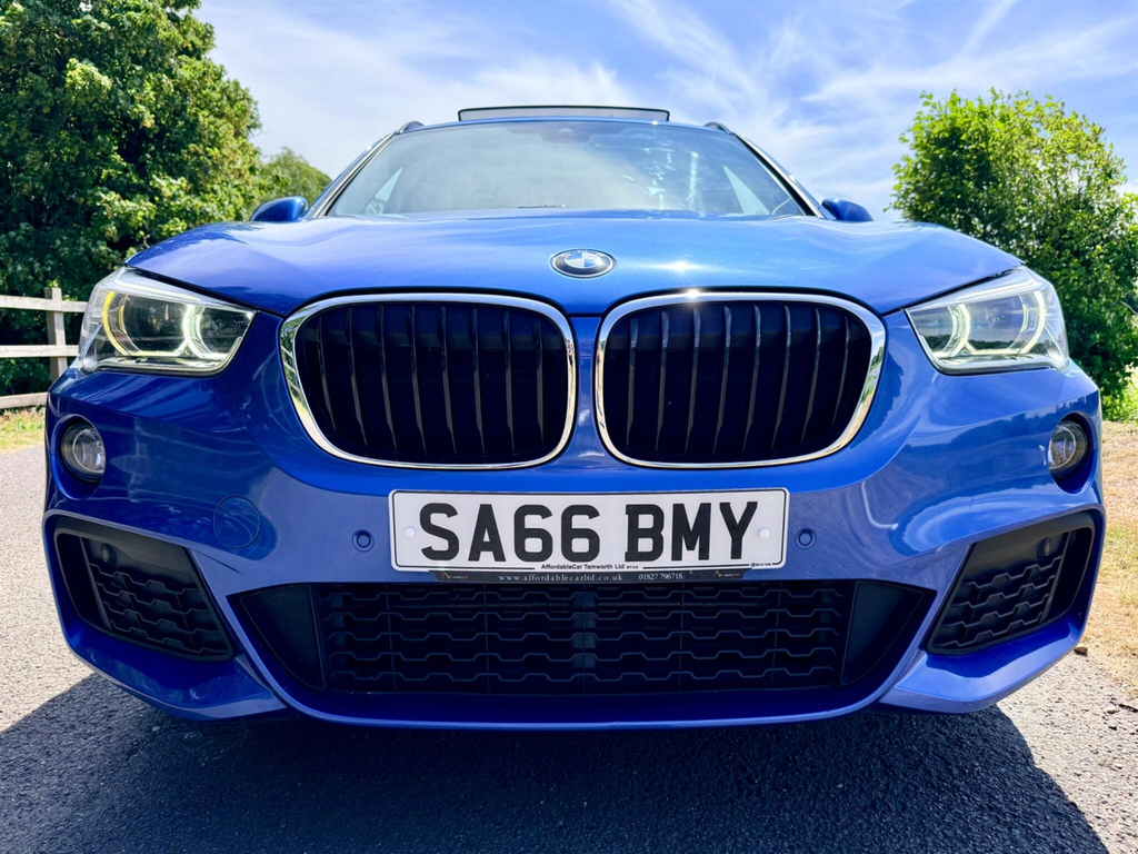 BMW X1 2.0 20D M Sport Xdrive Euro 6 Ss SA66BMY Blue #5