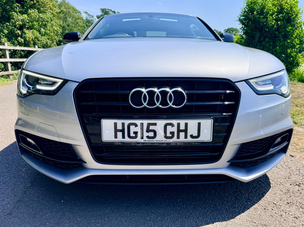 Audi A5 1.8 Tfsi Black Edition Plus Multitronic Euro 6 S Silver #4