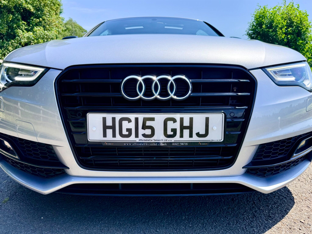 Audi A5 1.8 Tfsi Black Edition Plus Multitronic Euro 6 S Silver #5