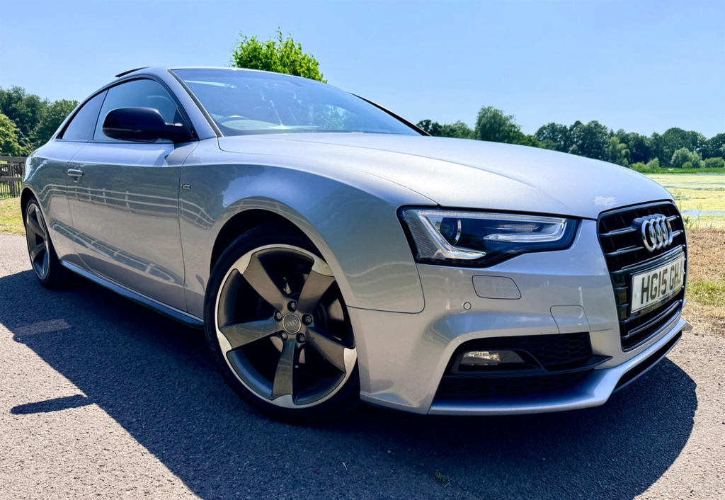 Audi A5 1.8 Tfsi Black Edition Plus Multitronic Euro 6 S Silver