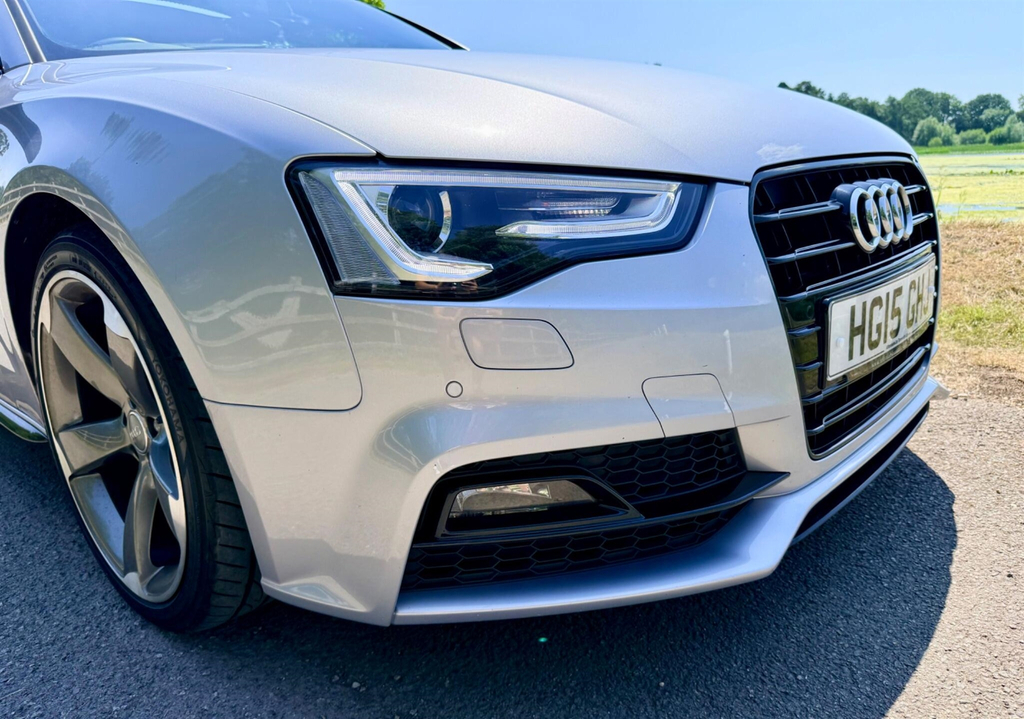 Audi A5 1.8 Tfsi Black Edition Plus Multitronic Euro 6 S Silver #3