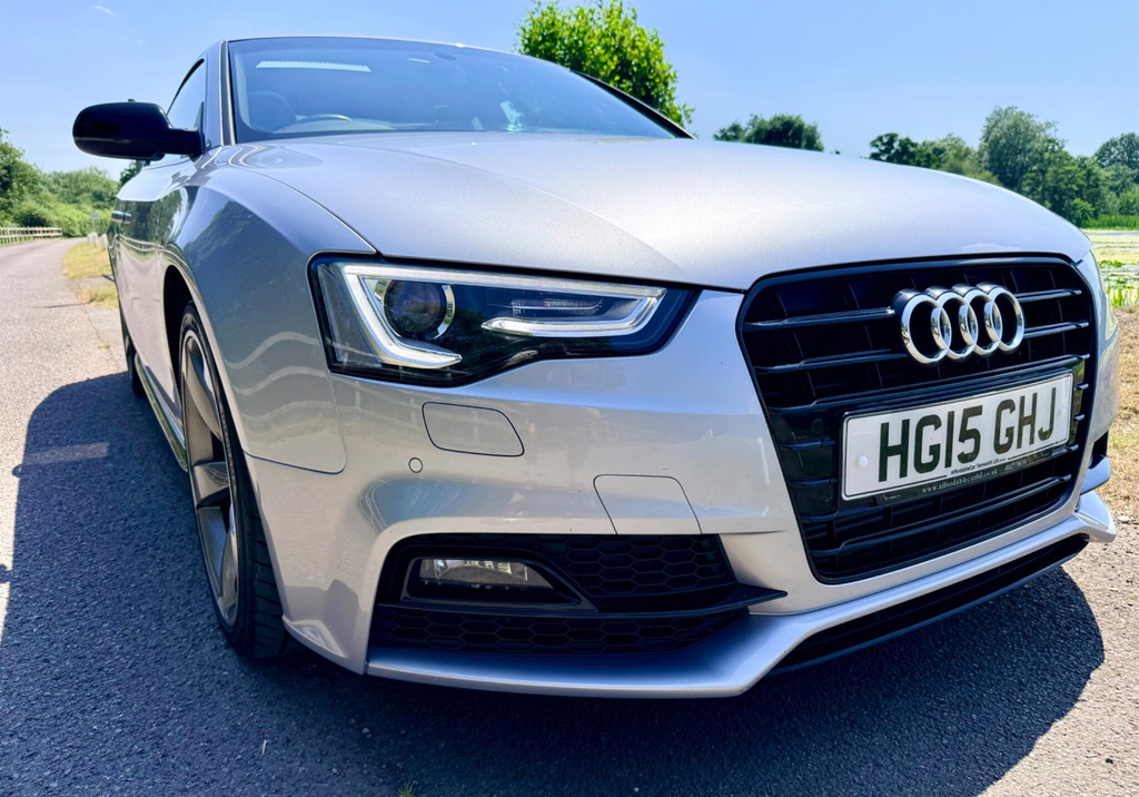 Audi A5 1.8 Tfsi Black Edition Plus Multitronic Euro 6 S Silver #2