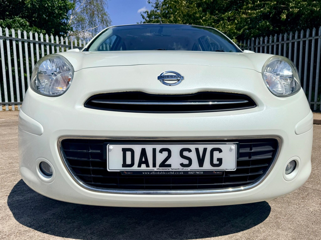 Nissan Micra 1.2 12V Shiro Euro 5 White #5