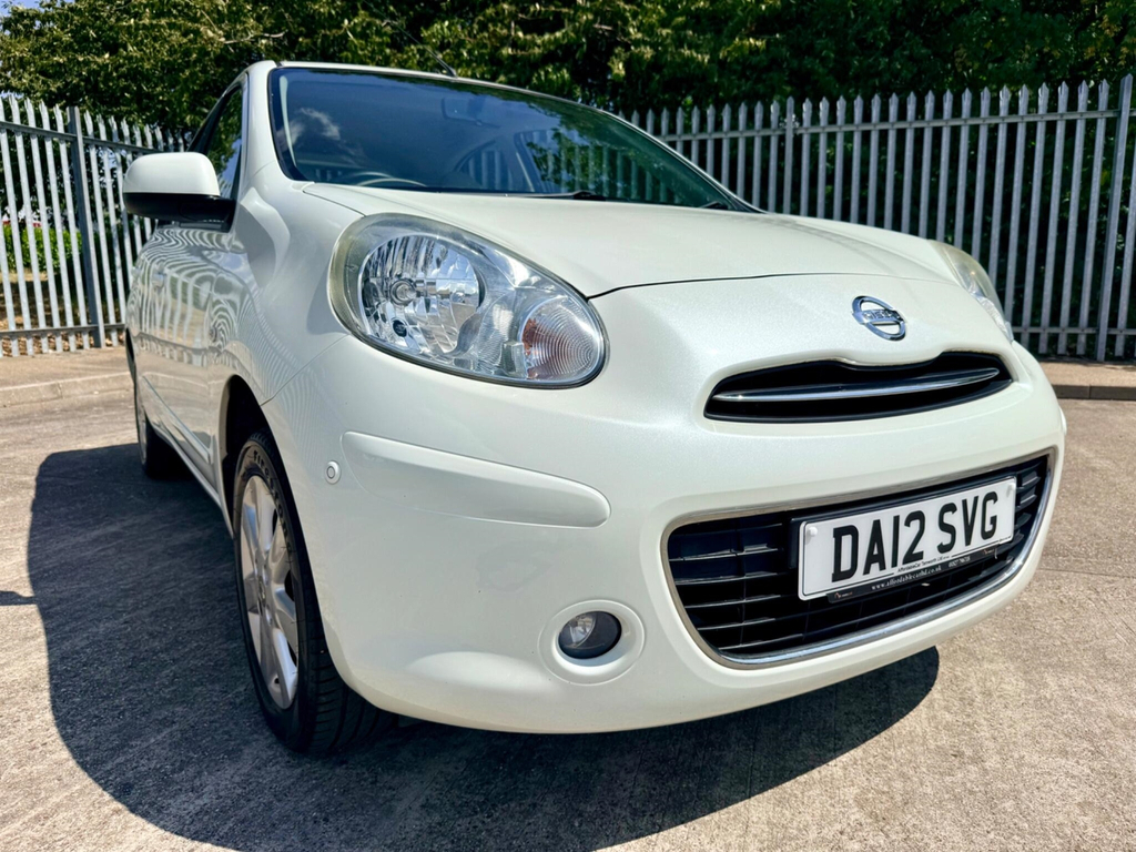 Nissan Micra 1.2 12V Shiro Euro 5 White #2
