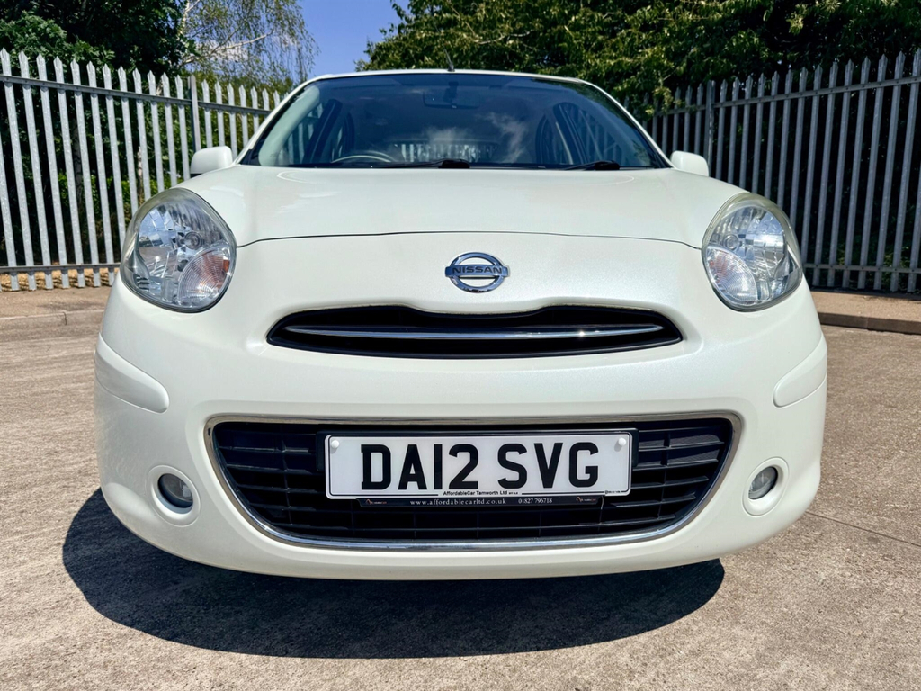 Nissan Micra 1.2 12V Shiro Euro 5 White #4