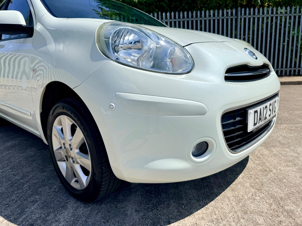 Nissan Micra 1.2 12V Shiro Euro 5 White #3