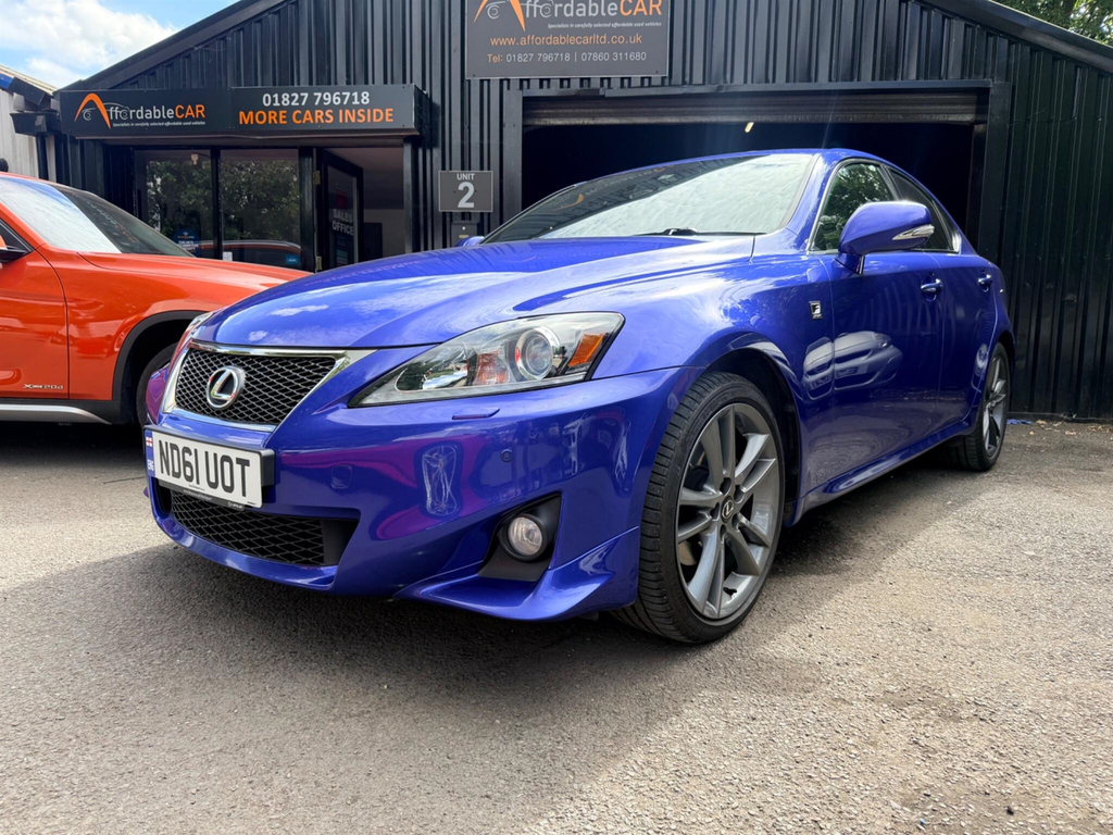 Lexus IS Saloon Blue