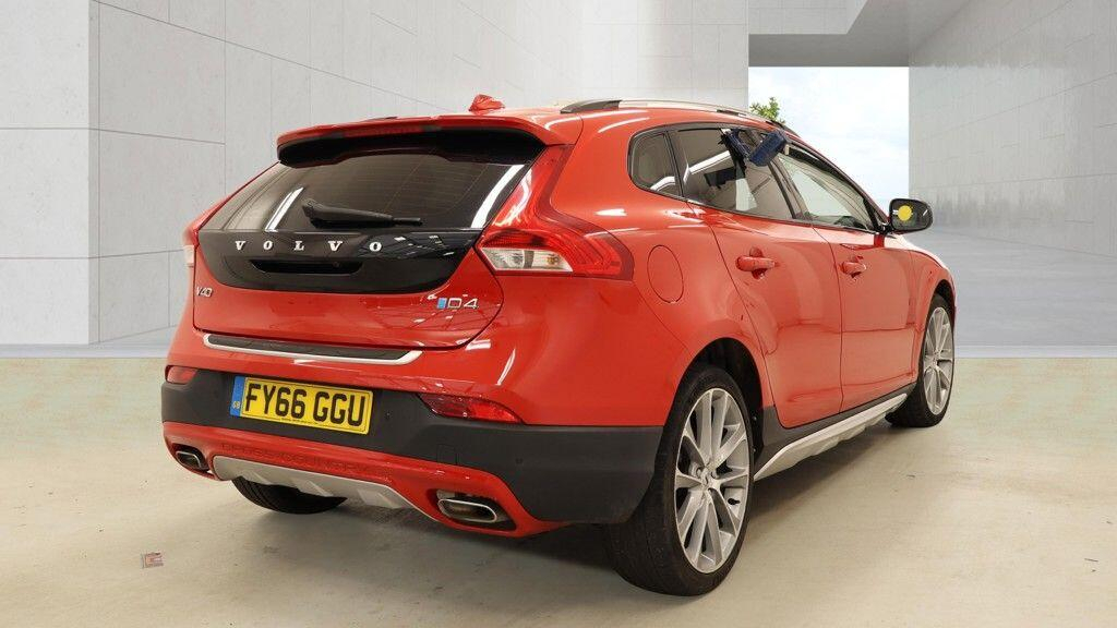 Volvo V40 Cross Country Hatchback Red #4