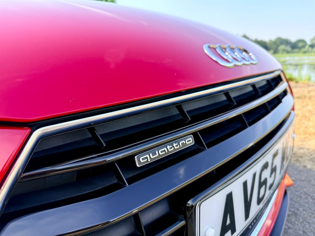 Audi TT 2.0 Tfsi S Line S Tronic Quattro Euro 6 Ss AV65WLU Red #4