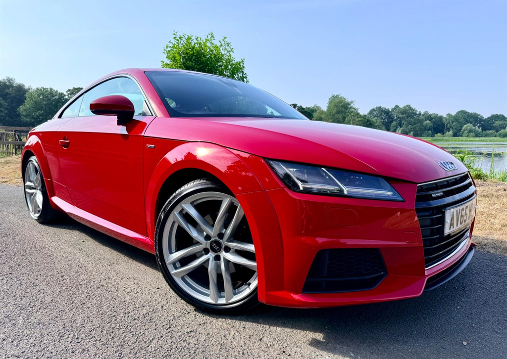 Audi TT 2.0 Tfsi S Line S Tronic Quattro Euro 6 Ss Red