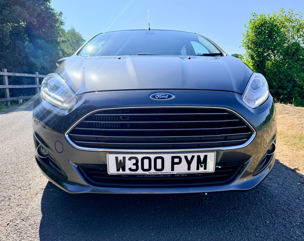 Ford Fiesta 1.0T Ecoboost Titanium X Euro 6 Ss Grey #4
