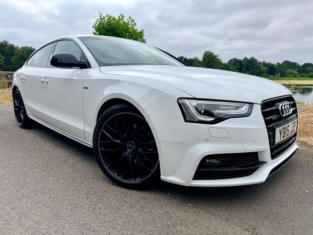 Audi A5 2.0 Tdi Black Edition Plus Sportback S White