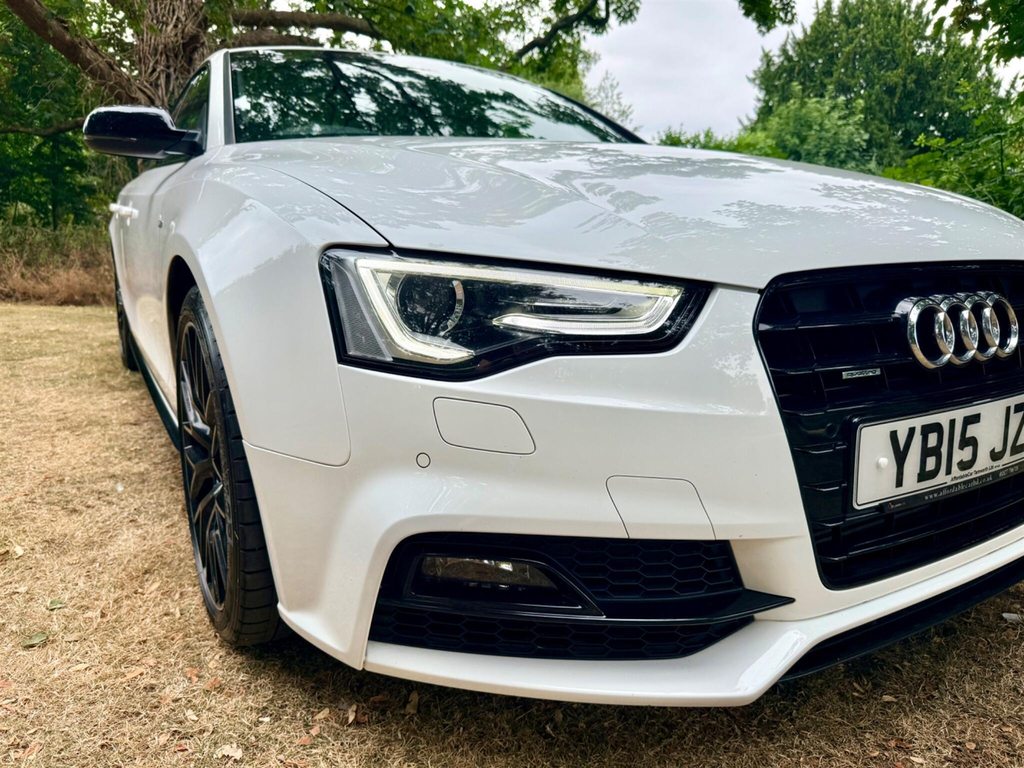 Audi A5 2.0 Tdi Black Edition Plus Sportback S White #3