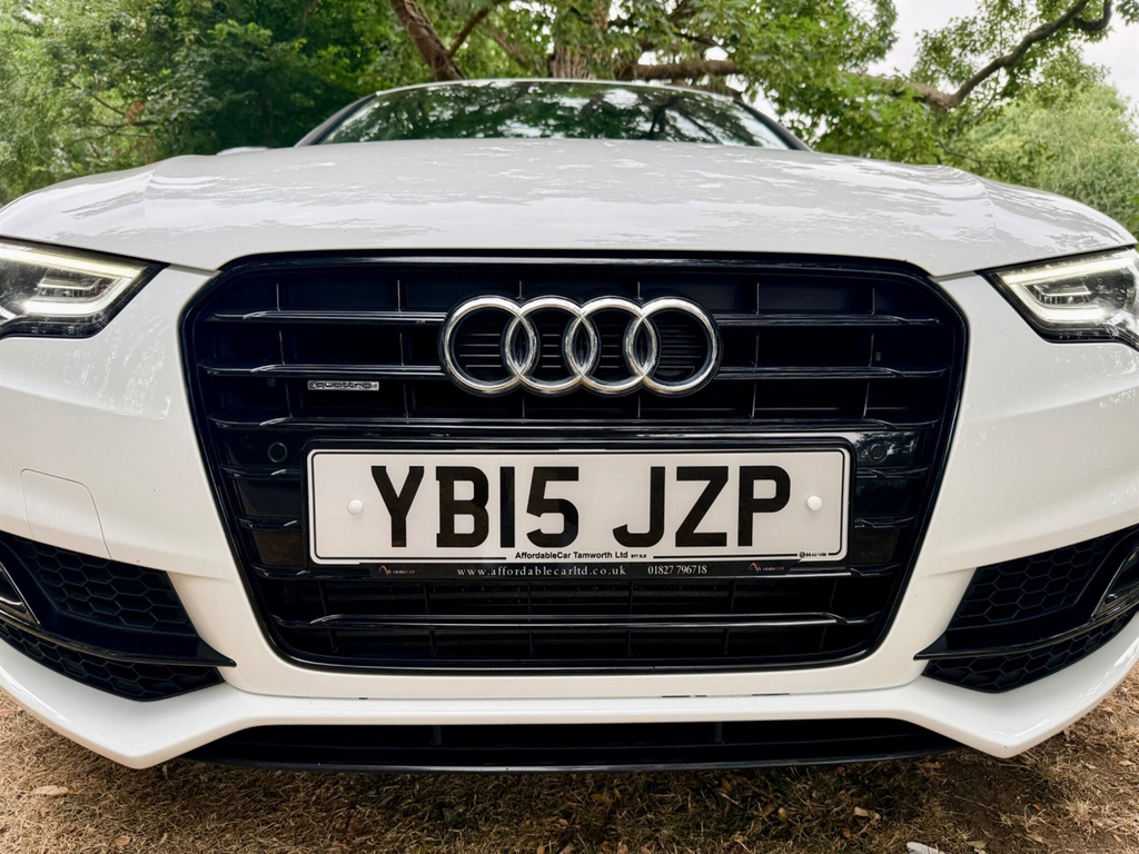 Audi A5 2.0 Tdi Black Edition Plus Sportback S White #6