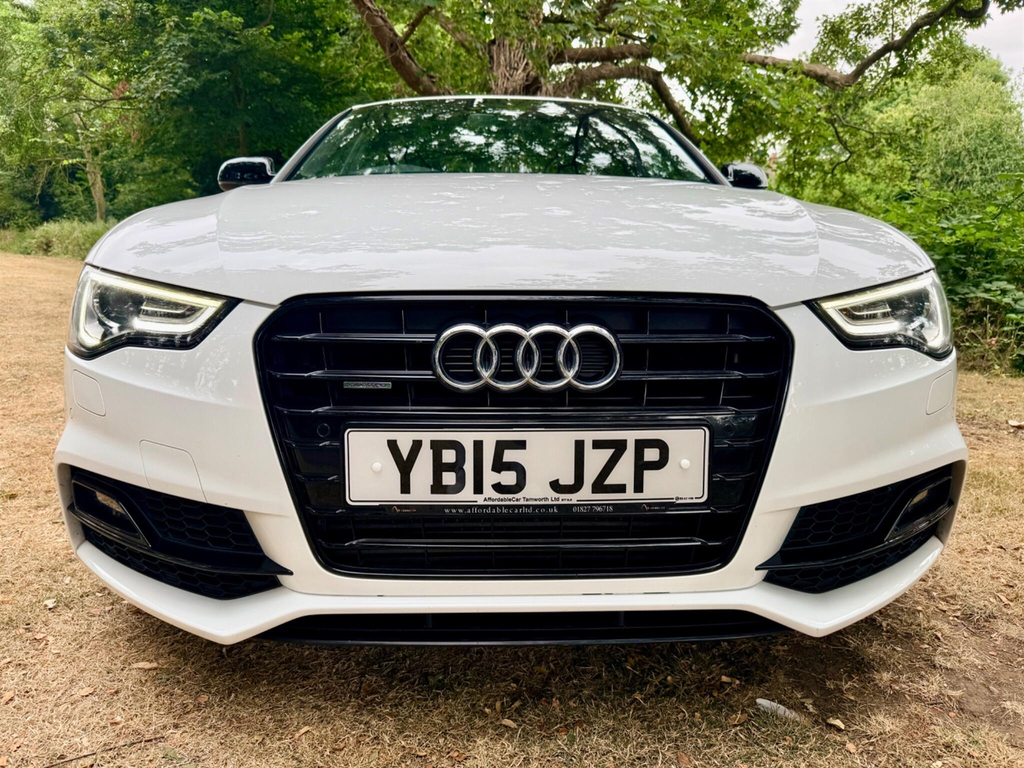 Audi A5 2.0 Tdi Black Edition Plus Sportback S White #5