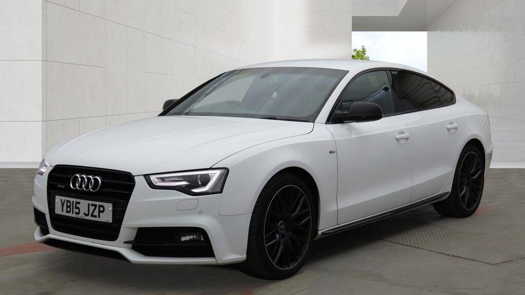 Audi A5 2.0 Tdi Black Edition Plus Sportback Multitronic E White
