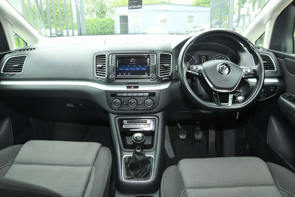 Volkswagen Sharan Se Nav 2.0 Tdi Bmt Scr 150Ps 6-Speed Black #12