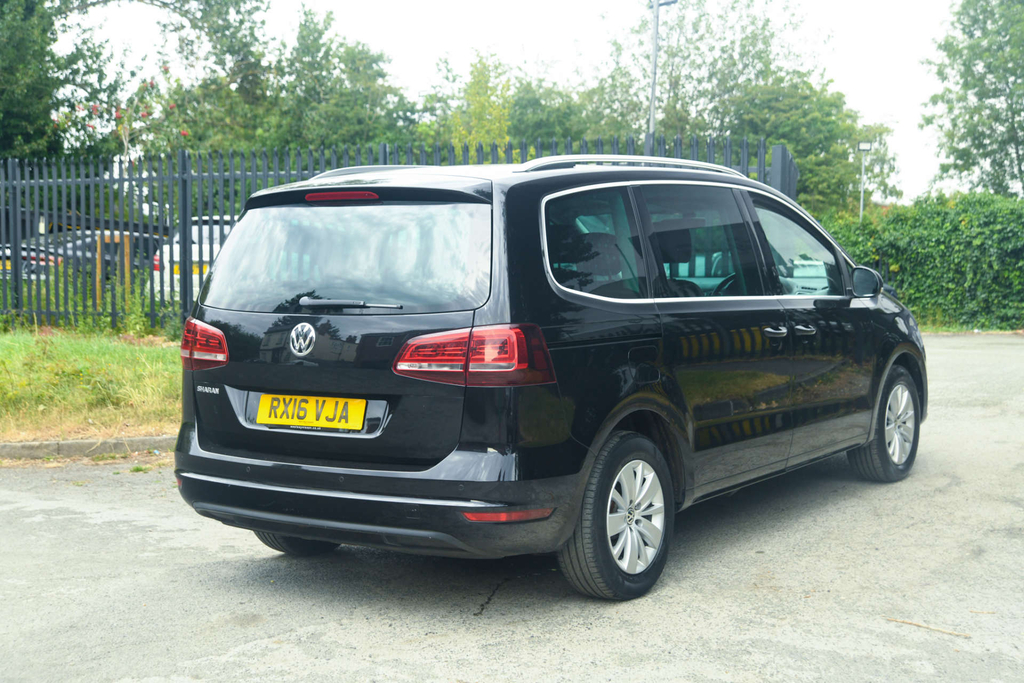 Volkswagen Sharan Se Nav 2.0 Tdi Bmt Scr 150Ps 6-Speed Black #8