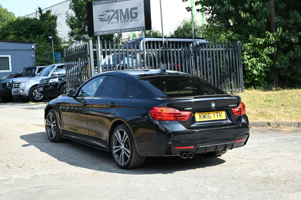 BMW 4 Series Gran Coupe Xdrive Gran Coupe M Sport 4Wd KM16YTK Black #6