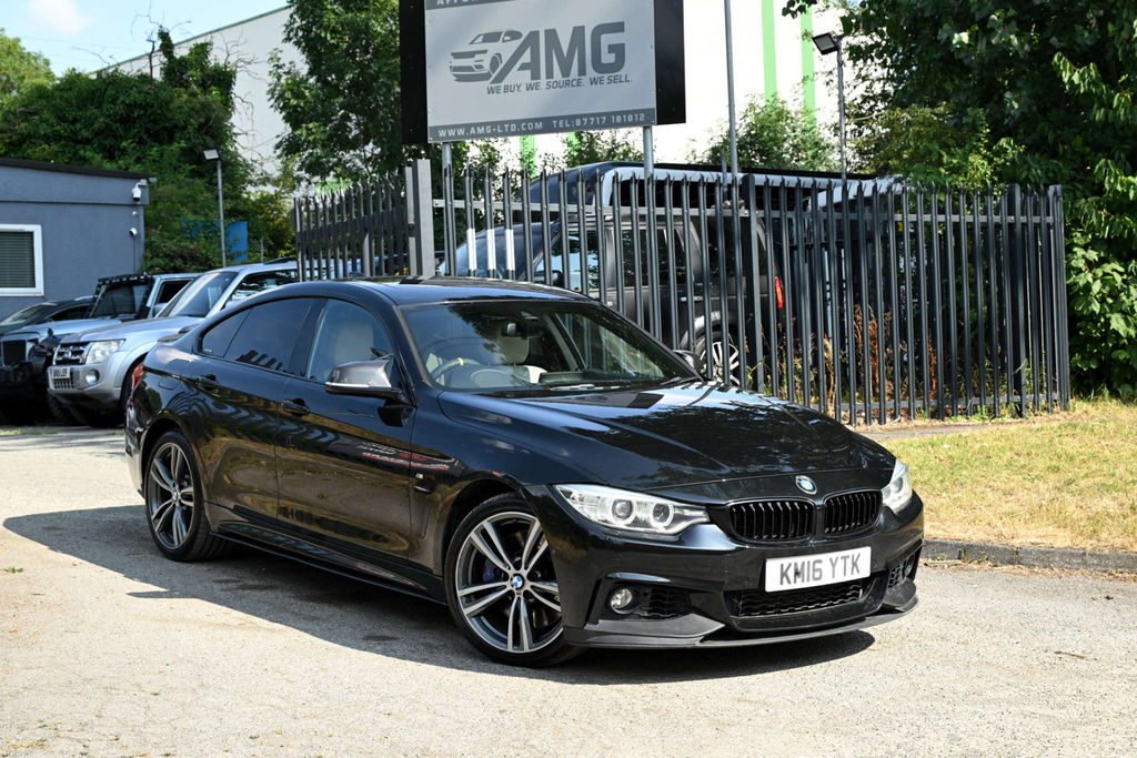 BMW 4 Series Gran Coupe Xdrive Gran Coupe M Sport 4Wd Black