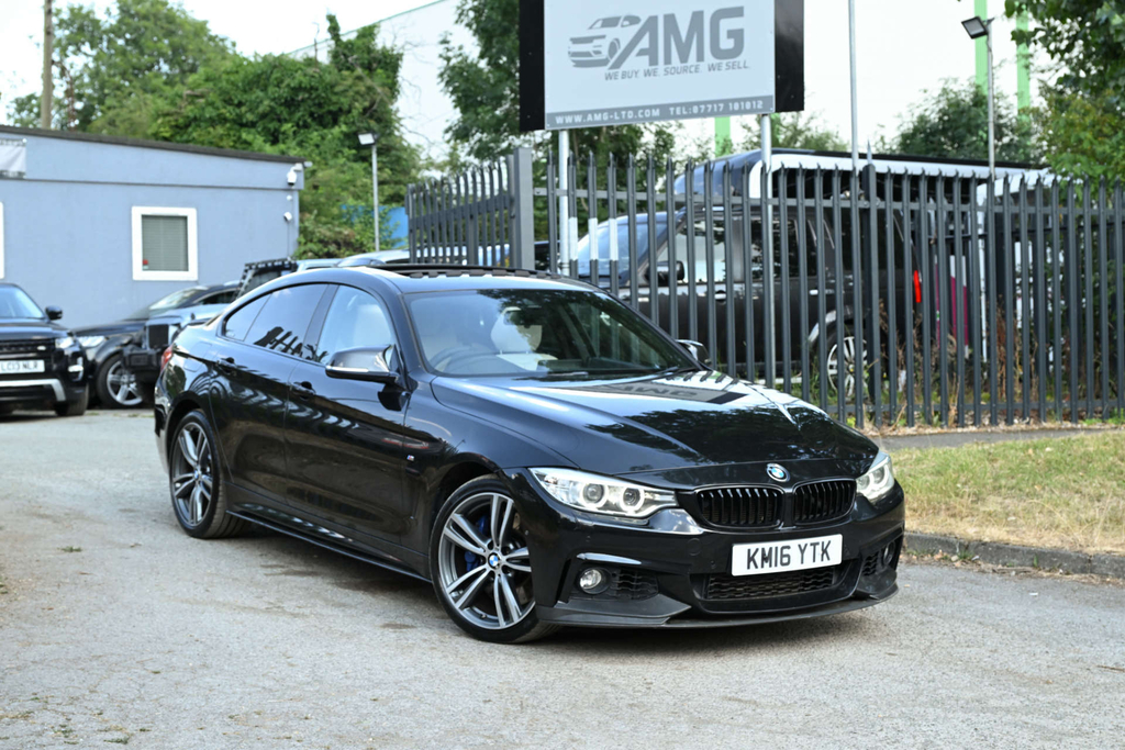 BMW 4 Series Gran Coupe Xdrive Gran Coupe M Sport 4Wd Black #2