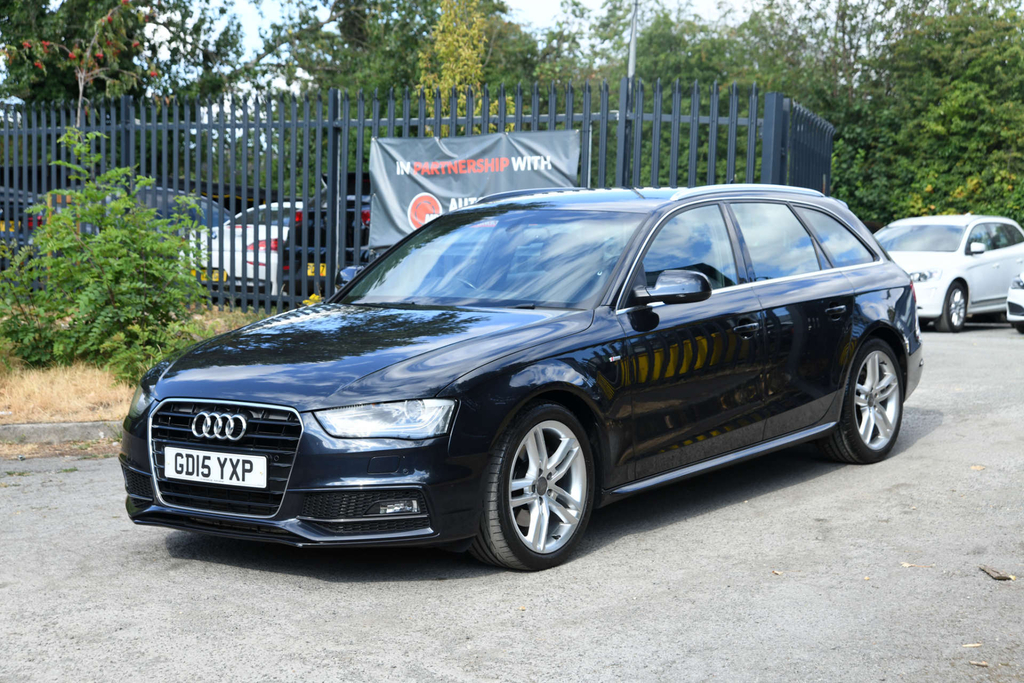 Audi A4 S Line Tdi Cvt Blue #3
