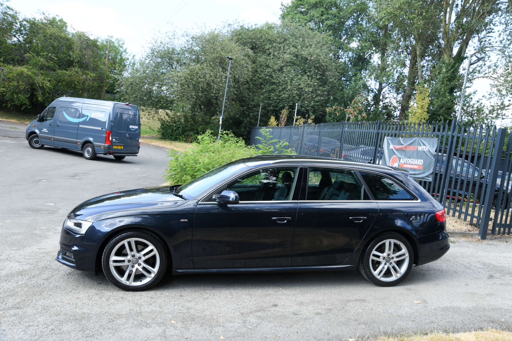 Audi A4 S Line Tdi Cvt Blue #4