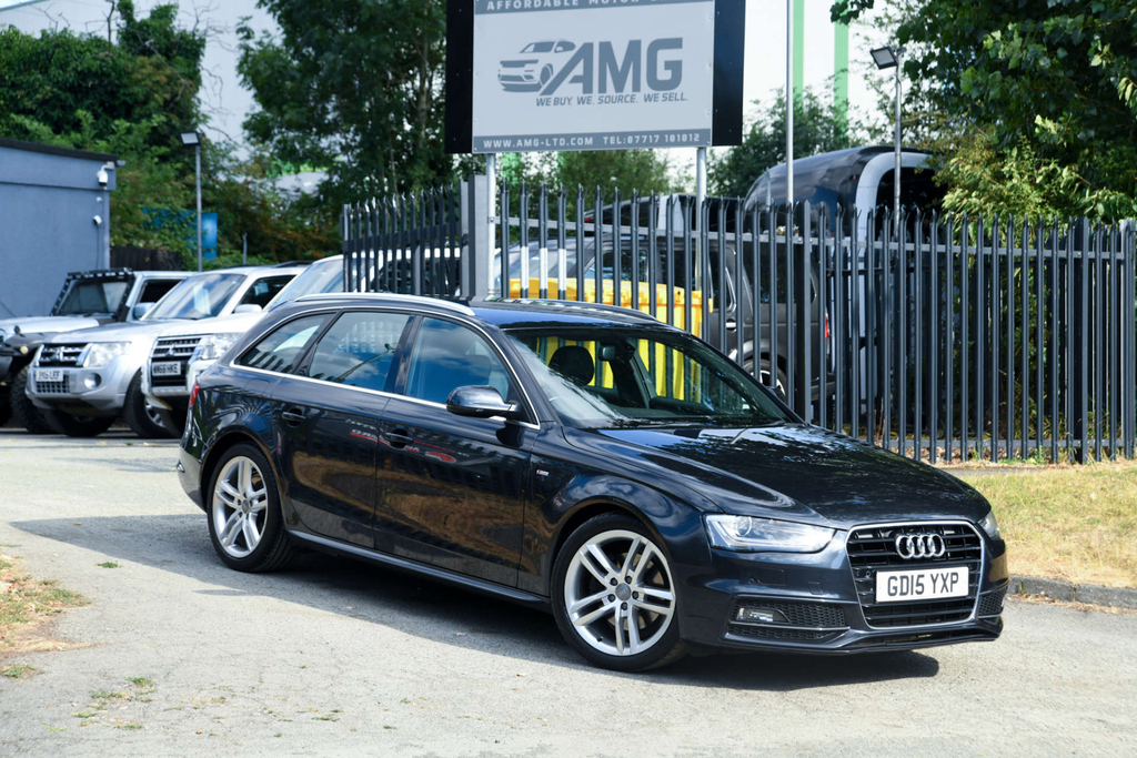 Audi A4 S Line Tdi Cvt Blue