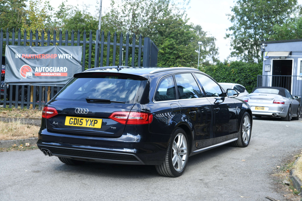Audi A4 S Line Tdi Cvt Blue #6