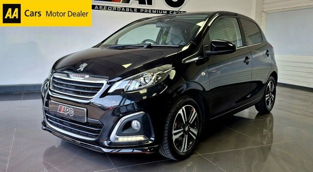 Peugeot 108 2017 1.2 Puretech Gt Line Hatchback Man Black