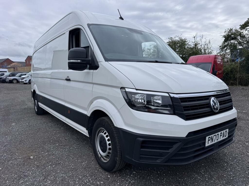 Volkswagen Crafter Tdi Cr35 Trendline L3 H2 Euro 6 140Ps U1787 Ulez White #20