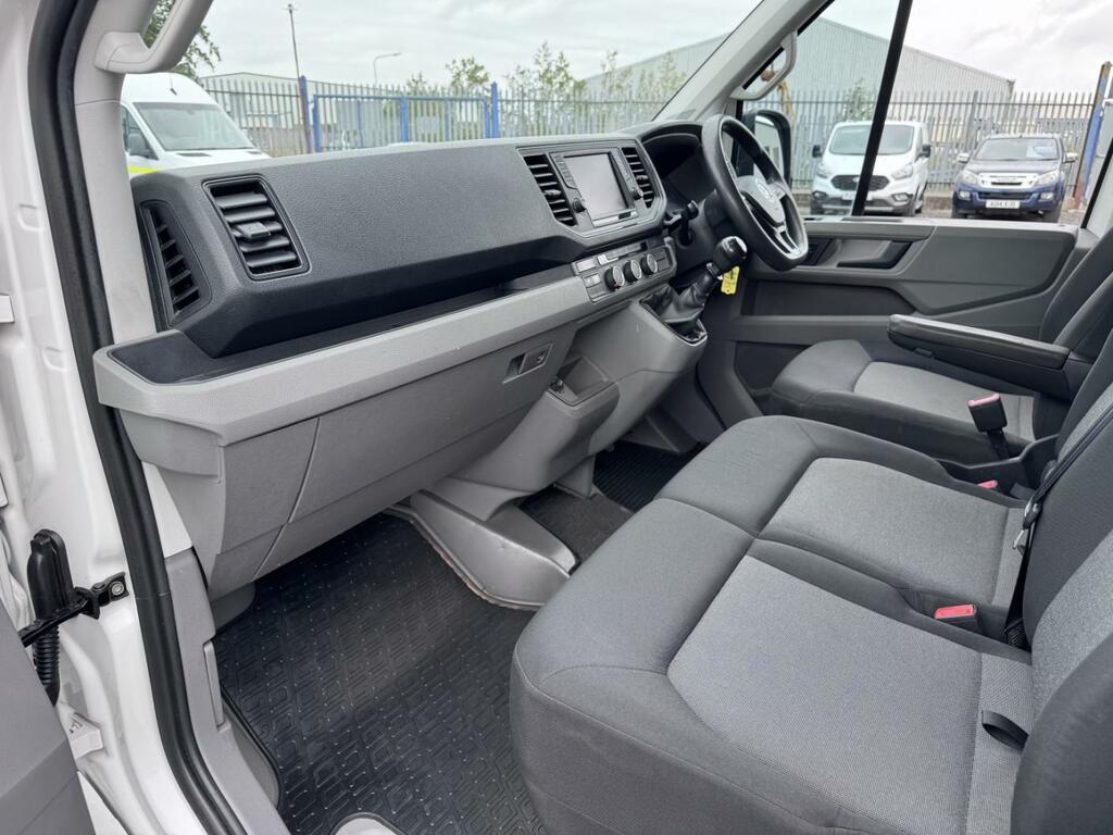 Volkswagen Crafter Tdi Cr35 Trendline L3 H2 Euro 6 140Ps U1787 Ulez White #12