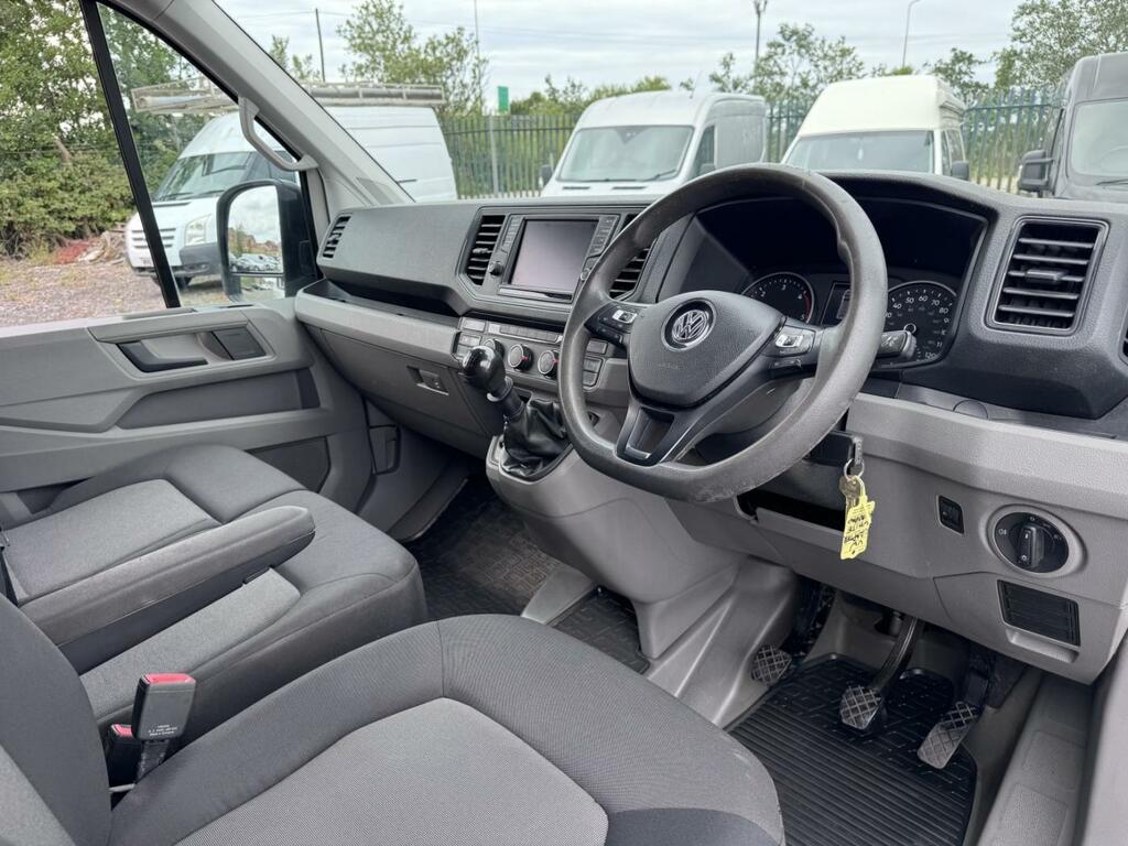 Volkswagen Crafter Tdi Cr35 Trendline L3 H2 Euro 6 140Ps U1787 Ulez White #11