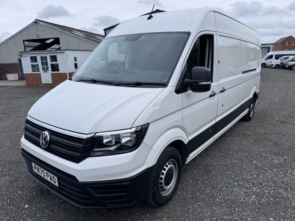 Volkswagen Crafter Tdi Cr35 Trendline L3 H2 Euro 6 140Ps U1787 Ulez White #7