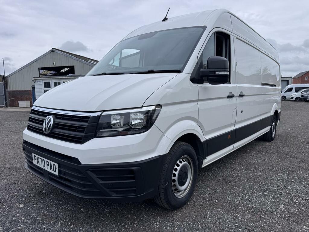 Volkswagen Crafter Tdi Cr35 Trendline L3 H2 Euro 6 140Ps U1787 Ulez White #21