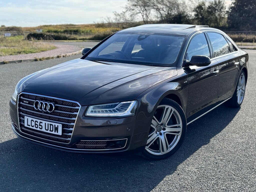 Audi A8 6.3 W12. Lwb Quattro Supersaloon. Head Up. Radar C Brown #2