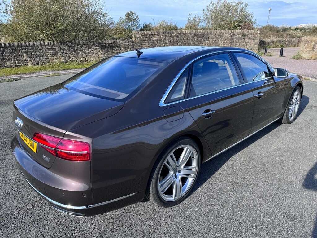 Audi A8 6.3 W12. Lwb Quattro Supersaloon. Head Up. Radar C Brown #6