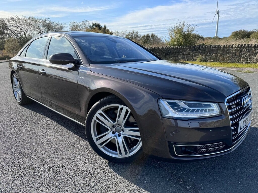 Audi A8 6.3 W12. Lwb Quattro Supersaloon. Head Up. Radar C Brown #3