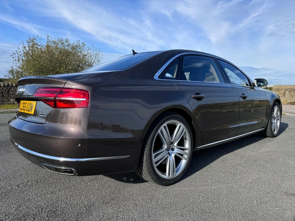 Audi A8 6.3 W12. Lwb Quattro Supersaloon. Head Up. Radar C Brown #5
