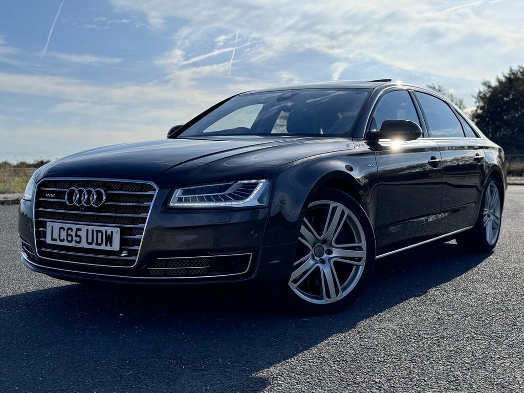 Audi A8 6.3 W12. Lwb Quattro Supersaloon. Head Up. Radar C Brown
